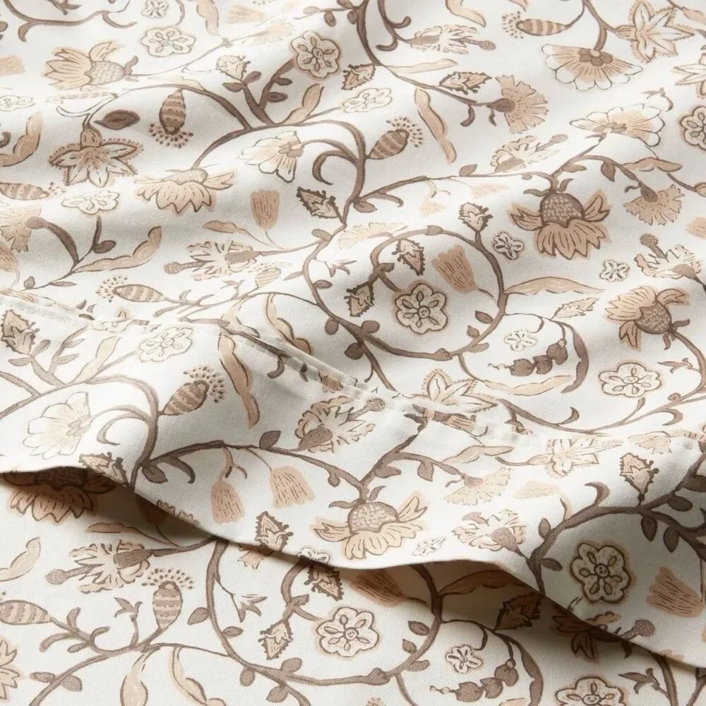 Threshold King Performance Sheet Set Cool Floral 400 Thread Count Bedding